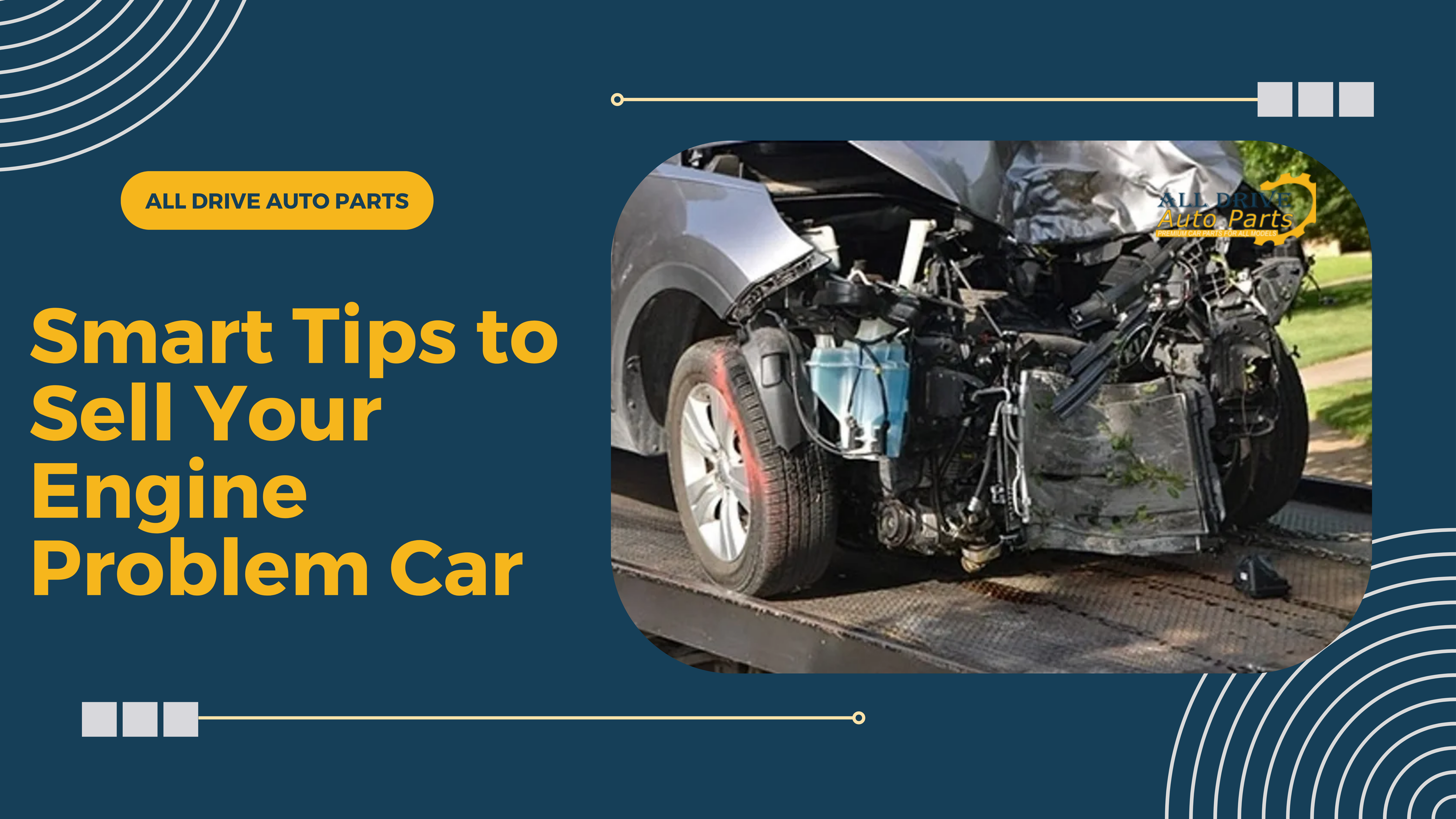 Tips To Consider When Choosing Company To Sell Your Engine Problem Car